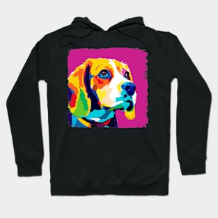 Beagle Pop Art - Dog Lover Gifts Hoodie